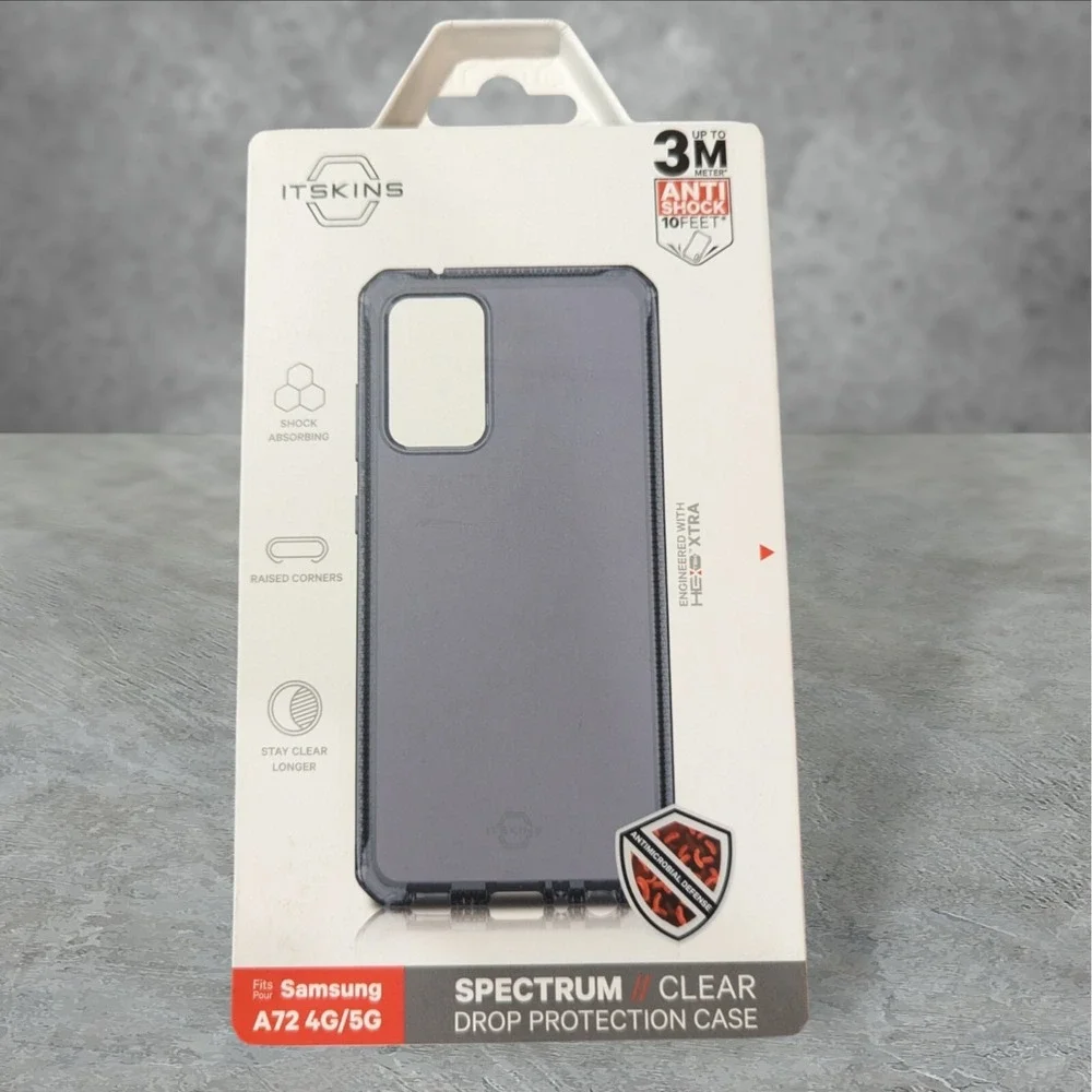 T2 Itskins Spectrum Clear‎ for Samsung Galaxy A72 4G / 5G Gray